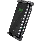SCANSTRUT Active 15W Waterproof Wireless Charger Mount, IPX6 Rated, 12/24V Qi Fast Charging Phone Holder for Boats, RVs &amp; ATVs, One-Hand Docking, Secure Grip, Universal Compatibility