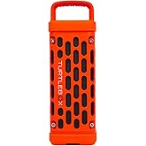 Turtlebox Ranger, Ultra-Portable Bluetooth Speaker, Waterproof, Orange | Built for the Outdoors, Plays to 105dB, IP-67, 12hr+ Battery Life, Magnetic Mounts, Unlimited Pairing for Full Stereo, 2.4lbs
