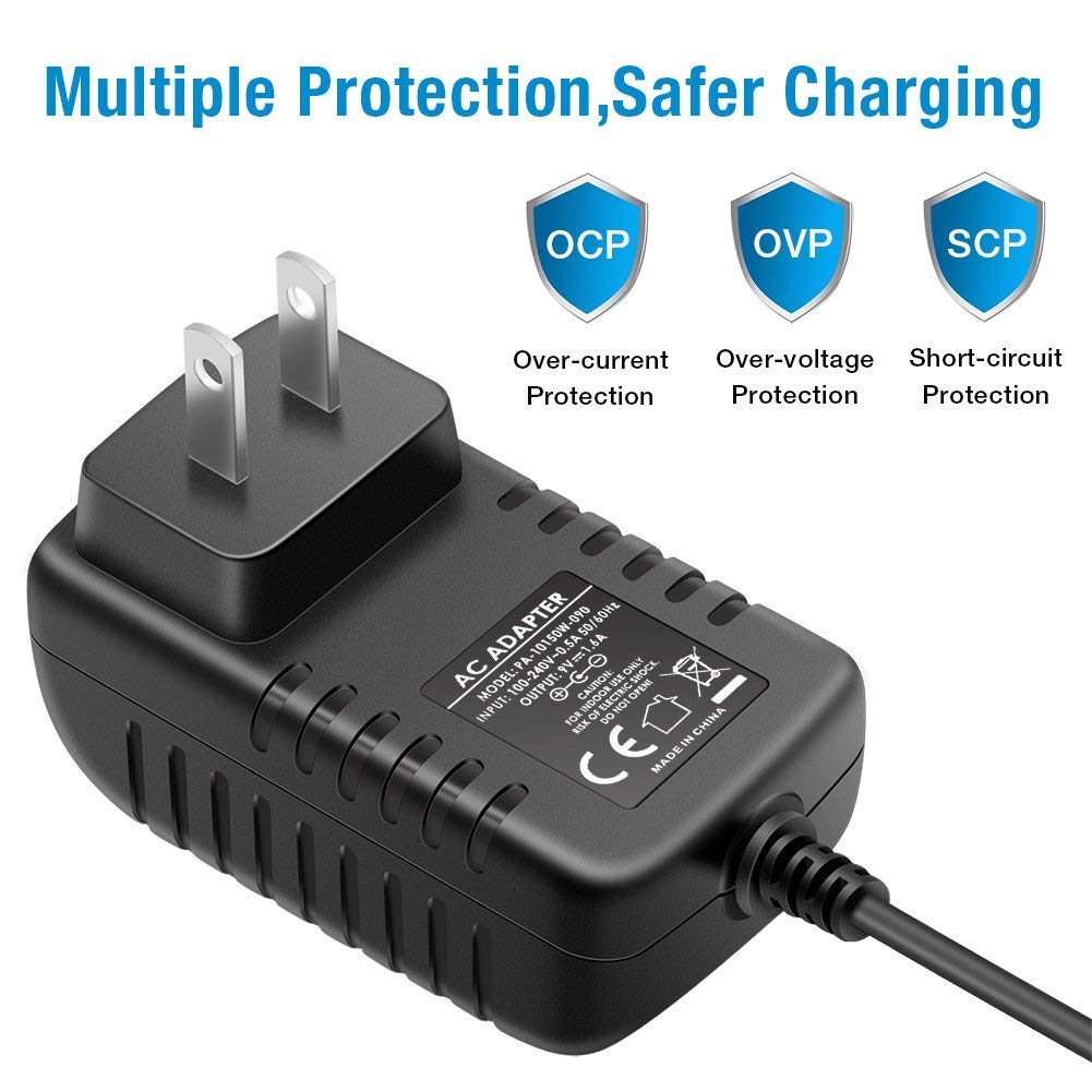 Outtag Wireless AC Power Adapter Replacement for DYMO LabelManager LM-500TS 100 150 155 160 210D 220P 350 LM-200 1738976 Letratag Plus Label Maker Printer Charger