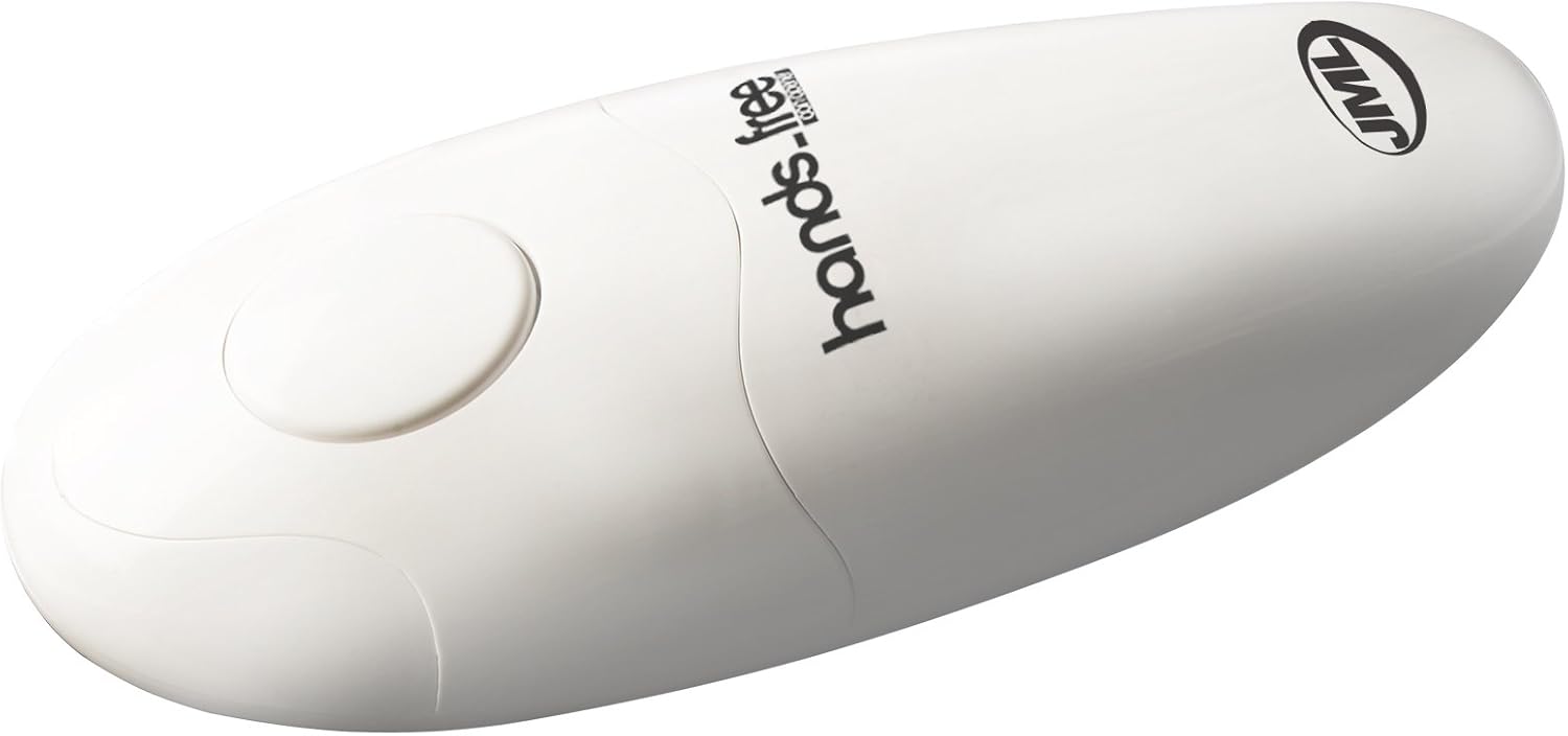 JML Hands Free Battery Powered Tin Can Opener Powerful, Safe