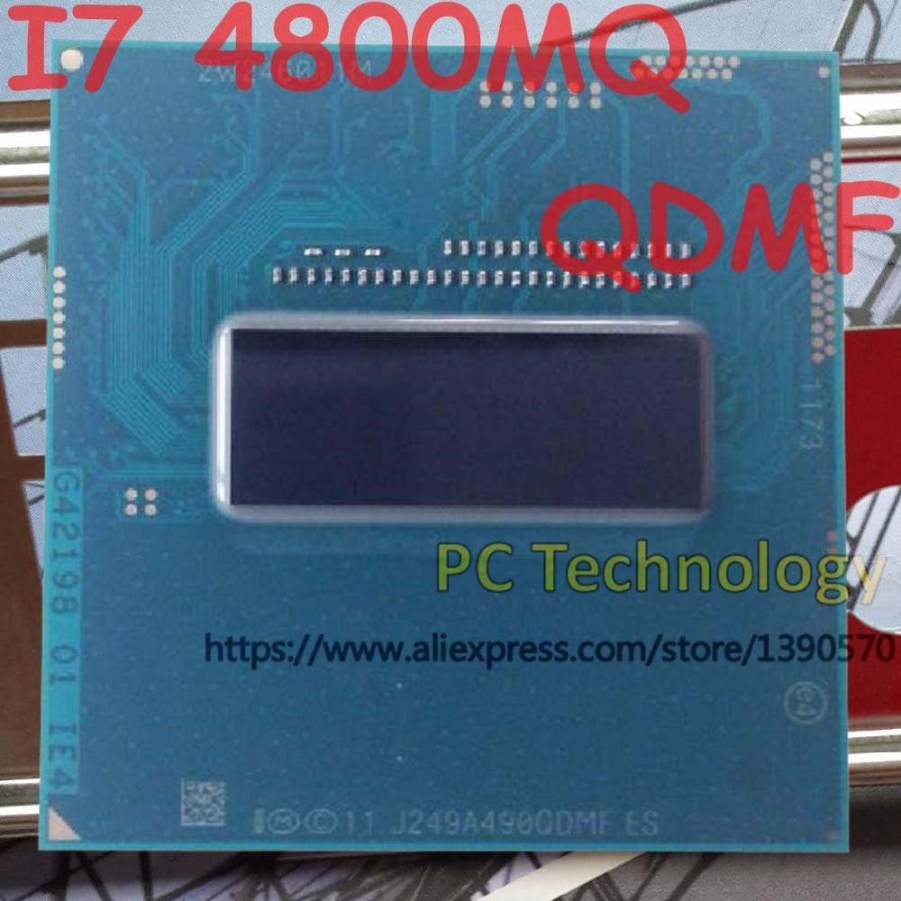 Lysee CPUs - Intel Core I7 4800MQ QS QDMF CPU I7-4800MQ processor 2.7GHz-3.7GHz L3=6M Quad core ship