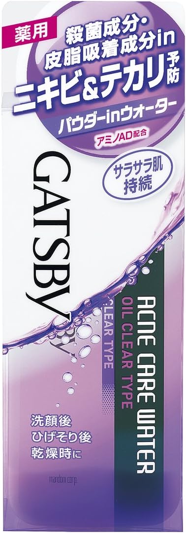 Amazon ギャツビー 薬用アクネケアウォーター 170ml 医薬部外品 Gatsby ギャツビー 美容液 通販