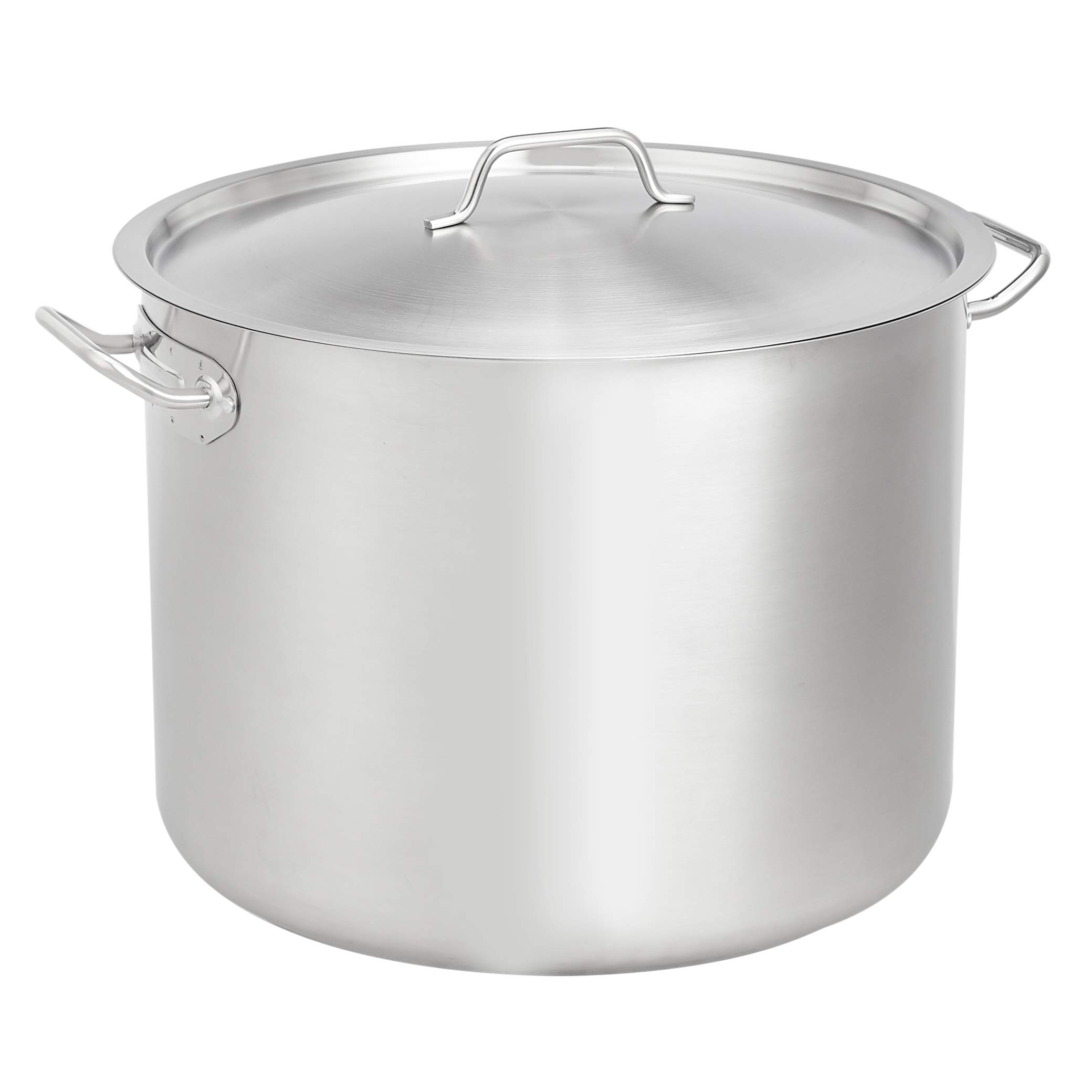AmazonCommercial 40 Qt Stainless Steel Aluminum Clad Stock Pot with C | amzdealz
