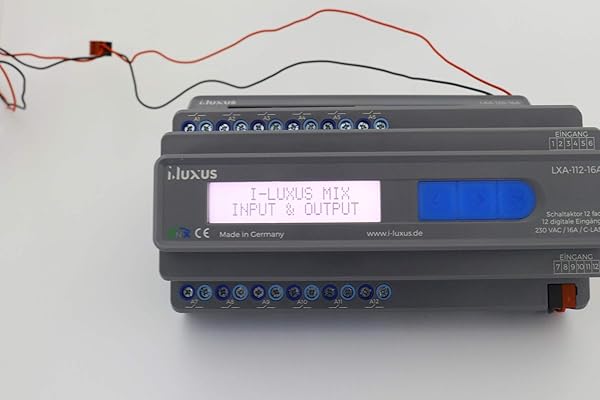 Actuador KNX de 12 fases con entrada binaria de 12 vas accionador combinado accionador universal control de vlvula control de persianas motores CACC motores de 24 V