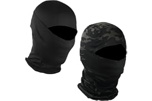 EVD-X Tactical Camo Face Mask Bandana Balaclava Hood Headwear for Men Women Training Cycling Ski Hunting
