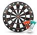 Piero Lorenzo Soft Tip Safety Darts and Dart Board - Great Games for Kids - Leisure Sport for Office (Set)