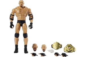 Mattel WWE Goldberg Ultimate Edition Fan TakeOver Action Figure with Articulation, Life-like Detail & Accessories, 6-inch
