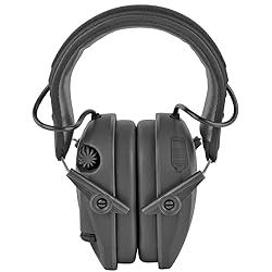 Walker's Rechargable Earmuffs (Black) and Gel Ear