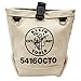 Klein Tools 5416OCTO Tool Bag, Bull-Pin and Bolt Pouch, No. 4 Canvas with Tunnel Connection, 5 x 5 x 9-Inch