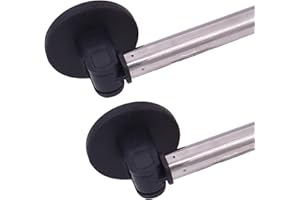 YYST Type B 39.5" Magnetic Curtain Rods for Metal Doors Magnetic Rod Extends for Iron and Steel Place, Magnetic Cafe Curtain 