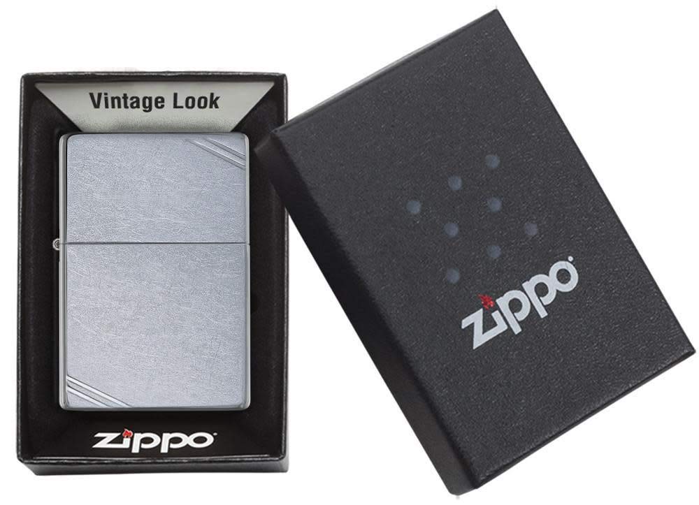 ZIPPO(ジッポー) Vintage Lighters (ビンテージ ライター) 日本未発売 Street Chrome [並行輸入品]