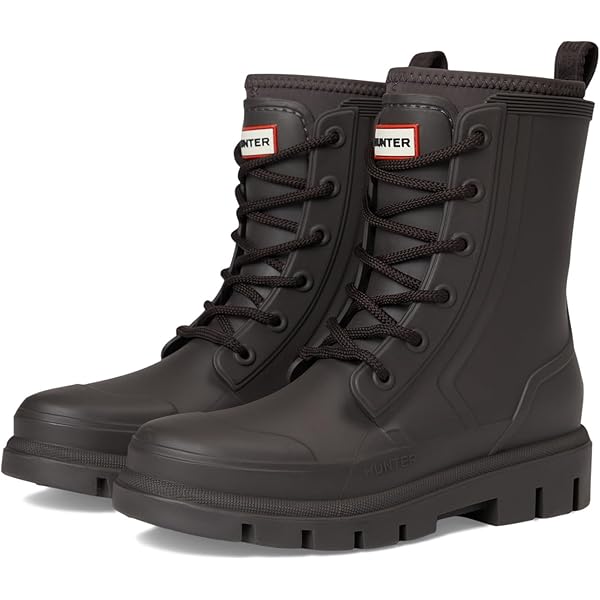 Amazon.com | Hunter Womens Explorer Chelsea Flatform Boot Alloy