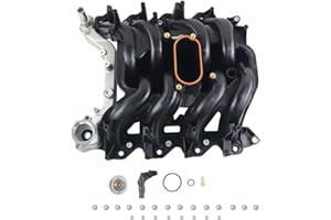 GELUOXI 615-188 Upper Intake Manifold w/Gaskets Replacement for 2000-2003 E150 E250 E350 E450 Van V8 5.4L Excursion Expedition F150 Truck F250/F350 Super Duty Truck #2L1Z-9424-AA