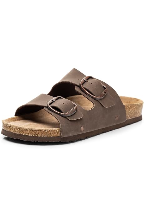 Mules Femme été Talon Compensé - Cuir Confortable - Sandales Nu-pieds Plateforme - Taille 36-43