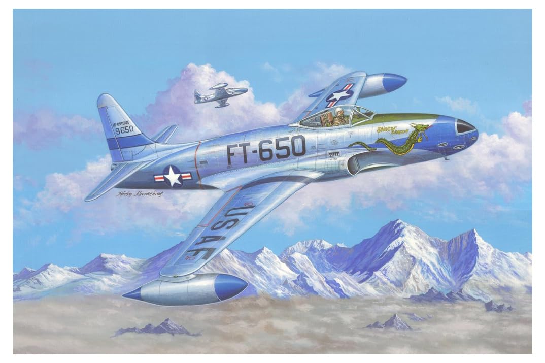 Hobbyboss 1:48 Scale F-80C Shooting Star Assembly Kit