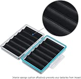 JJC 18650 Battery Organizer Hard Case 6 Space Shockproof Water-Resistant view 5