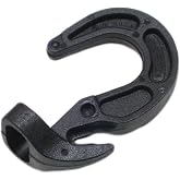 HD Plastic Shock Cord Bungee Rope Hooks (12 Pack)