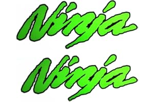 Lorick Green Motorcycle Accessories Gas Tank Fender Cowl Fairing Sticker Decal Compatible with Kawasaki Ninja 300 400 650 1000 ZX6R ZX10R ZX14R ZX10R ZX9R ZX7R 250 500 900 H2 750 H2R, Red, TGJM1