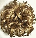 LACEY 3 inch Pony Fastener Hair Scrunchie - 24 Golden Ash Blonde