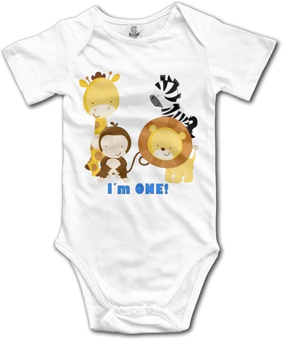 safari baby romper