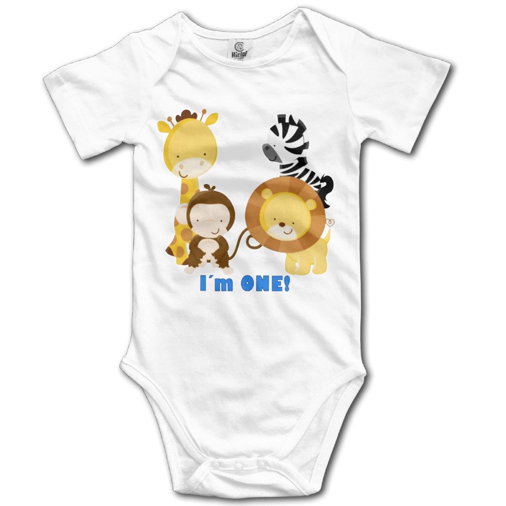 safari baby romper