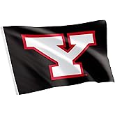 Desert Cactus Youngstown State University YSU Flag - 3 x 5 Feet Penguins Banner, Indoor/Outdoor Durable Fabric, 100% Polyester Design (Style 3)