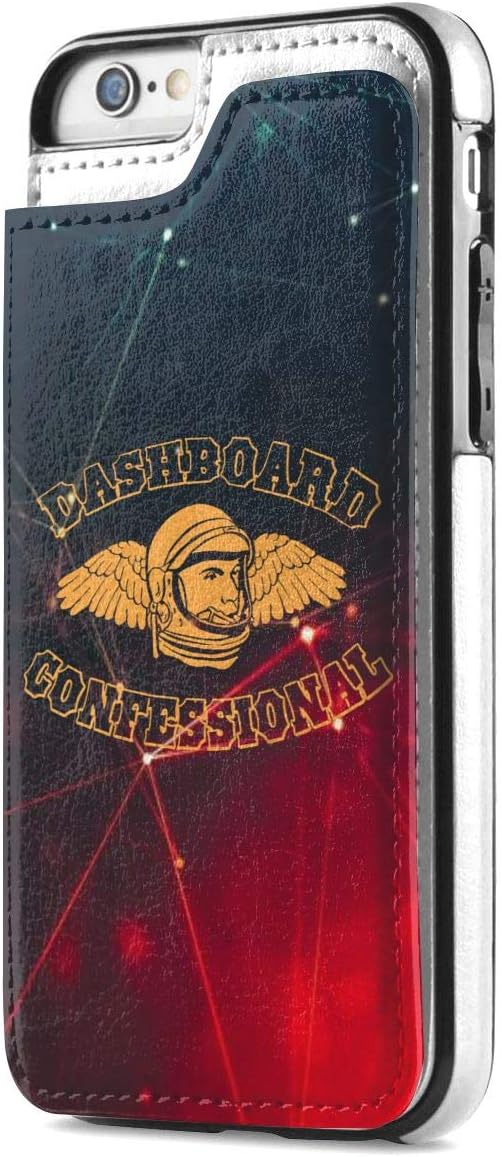 GloriaNguyen Dashboard Confessional Logo iPhone 7 Case iPhone 8 Case Wallet Cover Card Holder Compartment Magnetic Folio Flip PU Leather Case