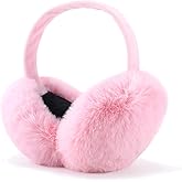 LCXSHYE Winter Ear muffs Faux Fur Warm Earmuffs Cute Foldable Outdoor Ear Warmers For Women Girls
