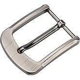 McFanBe 1.5 Inches (38-40 mm) Belt Buckle Single Prong Square Replacement Buckle for Men Women Belt