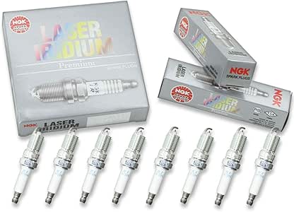 Amazon Com 8 Pcs Ngk Laser Iridium Spark Plugs For 2003 2009 Hummer H2 6 0l 6 2l V8 6 2l Engine Kit Set Tune Up Automotive