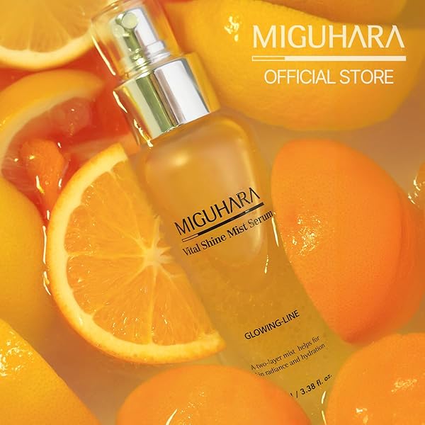 MIGUHARA VITAL SHINE MIST SERUM | KOREAN SKINCARE HYDRATING MIST (100ML/3.38 FL. OZ.)