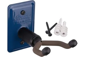 String Swing Ukulele Wall Mount Stand for Mandolin Ukele Banjo Concert Pineapple Soprano Tenor and Baritone Compatible Safety Home or Studio Accessories without Case Blue BGCC11UK