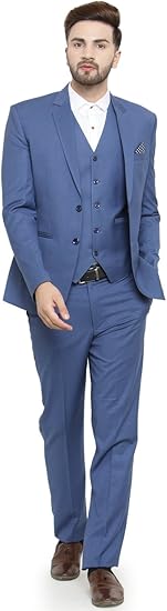 Buy LUXURAZI Men's 3-piece Suit (646s3 