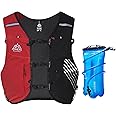 AONIJIE Running Hydration Vest Lightweight & Large Capacity Running Vest for Women Men, Hydration Running Backpack Fits 6.8" Phones
