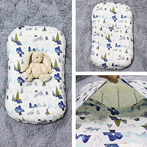 Newborn Lounger Cover, Baby Padded Loungers Cover, Removable Infant