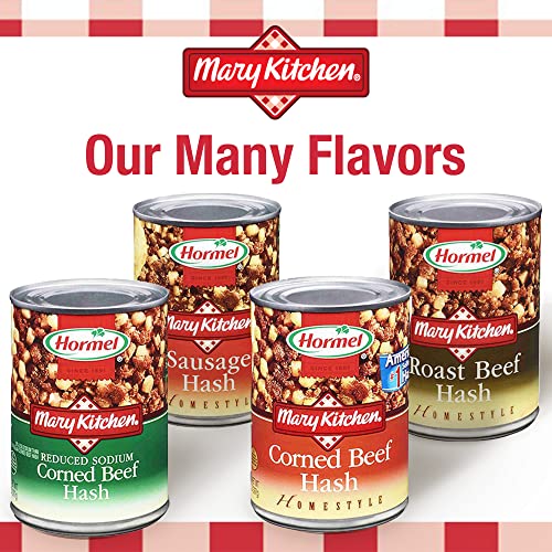 MARY KITCHEN Roast Beef Hash, Canned Roast Beef Hash, 15 Oz (6 Pack) on