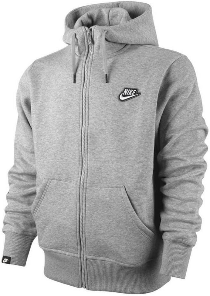 grey nike hooded tracksuit