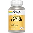 SOLARAY Vitamin B-Complex 75mg | Two-Stage Timed-Release for Extended Availability | Support for Hair, Skin, Nails, Nerves, Immune Function | 100 CT