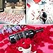 chuangxindaye 2016 PCS Dark Silk Rose Petals Wedding Flower Decoration Artificial Red Rose Flower Petals for Wedding Party Favors Decoration and Vase Home Decor Wedding Bridal Decoration