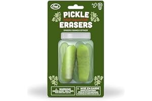 Genuine Fred Pickle Erasers, Set of 2