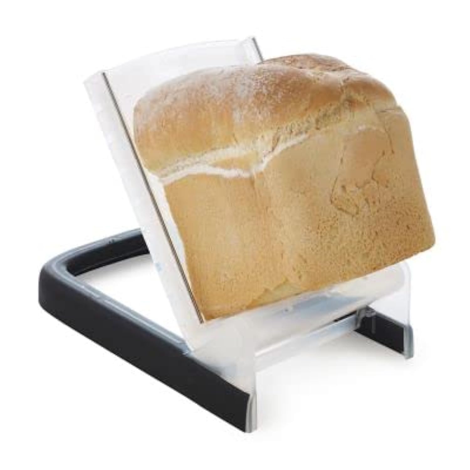 lakeland EvenSlice Bread Slicer – 7 Thickness Settings Consistent Slices Plus Integral Crumb Catcher