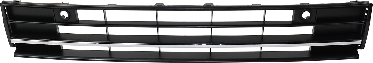 Front Bumper Grille Compatible with 2016-2019 Volkswagen Passat Assembly S/SE/SEL/Wolfsburg Models Canada/USA Built with IPAS Holes