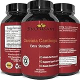 Premium Garcinia Cambogia - Ultra Pure 95% HCA Extract - Best Reviews + Results – Slim + Burn Appetite Suppressant Supplement For Weight Loss - Fat Blocker Burner Pills for Men + Women - Biofusion