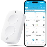 GoveeLife Smart Mini Double Button Switch, Group Control Multiple Devices | Versatile Wireless Smart Control Switch, 180ft Bluetooth Range, Battery Powered, Supports Most GoveeLife Smart Products