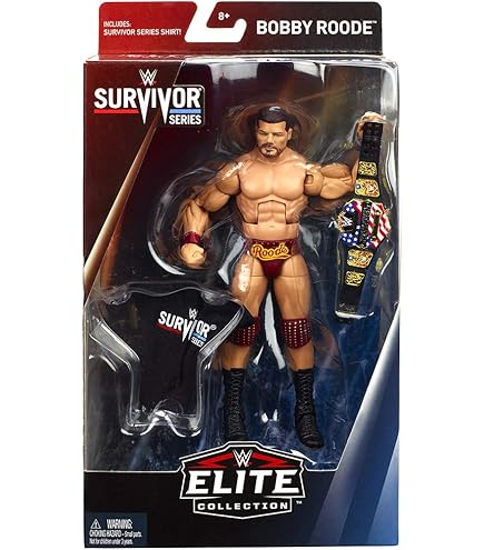 TNA BOBBY ROODE（ボビー・ルード）コレクション DVD WWE Wrestling Elite NXT Takeover Bobby Roode Action Figure