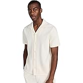 Vince Men's Boucle Button Down Shirt