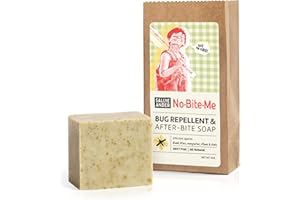 SALLYEANDER No-Bite-Me Soap - Bug & Insect Repellent Soap - 1 Bar - Safe for Kids and Infants - Repels Mosquitoes, Black Flies, Fleas, and Ticks