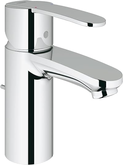 GROHE 23202000 Wave Cosmopolitan Single Lever Basin Mixer Tap Chrome EcoJoy