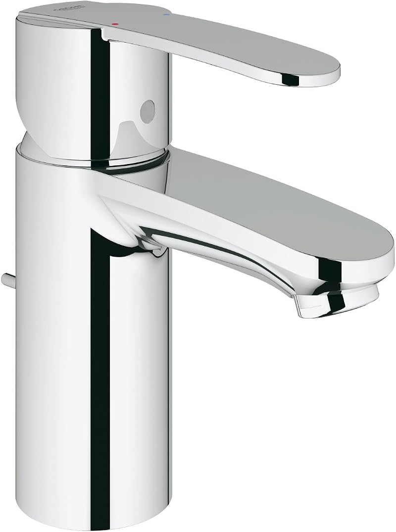 GROHE 23202000 Wave Cosmopolitan Single Lever Basin Mixer Tap Chrome EcoJoy