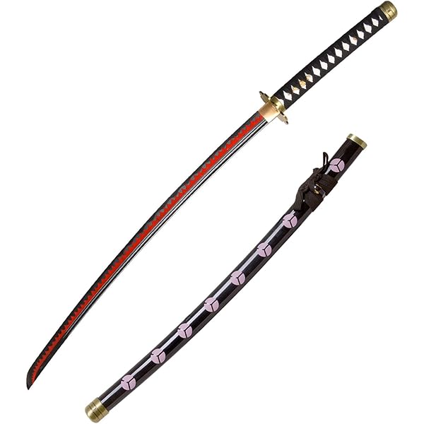 Amazon Com Realfirensteel Roronoa Zoro S Meitou Shusui Katana Sports Outdoors